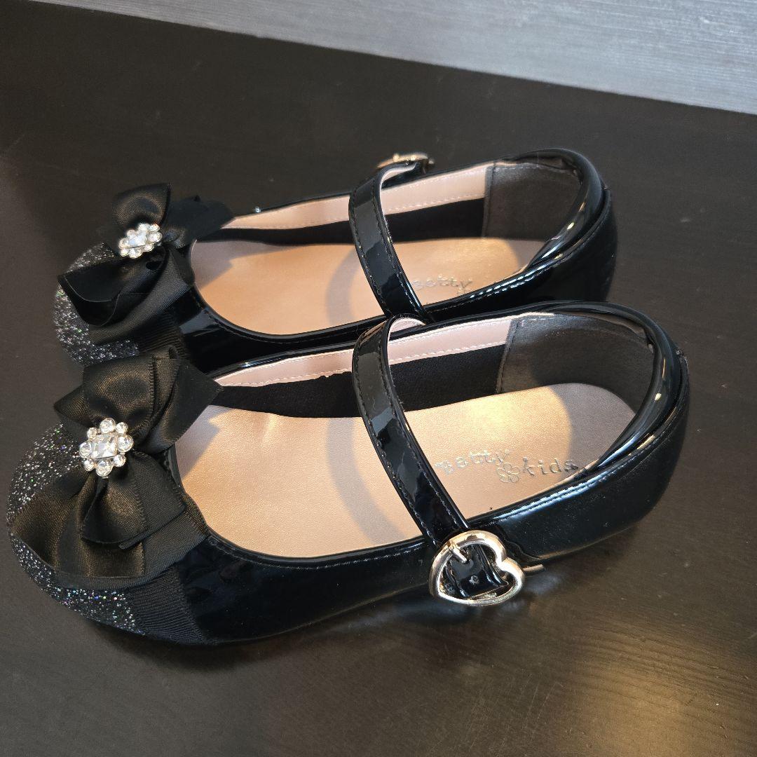 アナスイミニ　フォーマルドレス　ワンピース　入学式　ボレロ　フォーマルシューズ