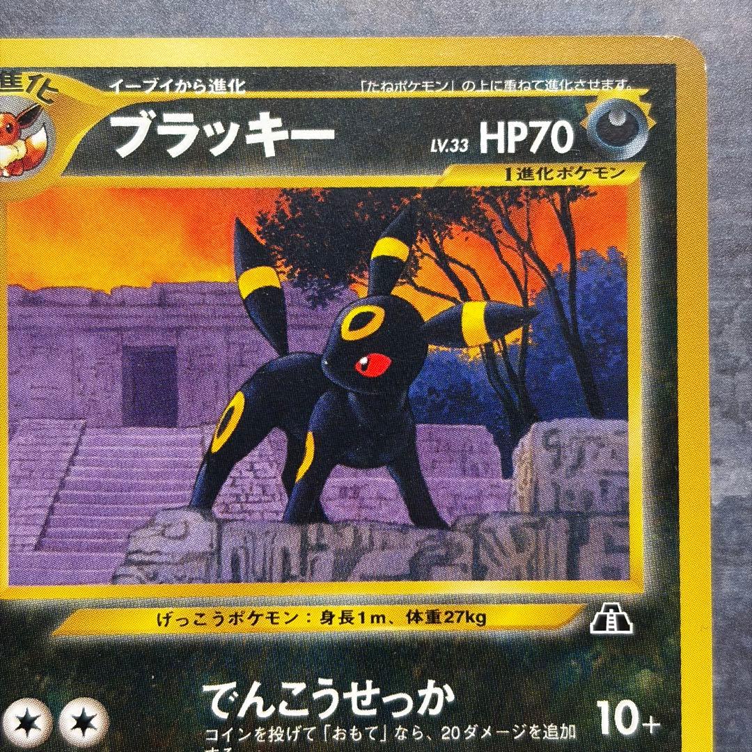 【美品】ブラッキー プレミアムファイル2 PROMO 第2世代　旧裏