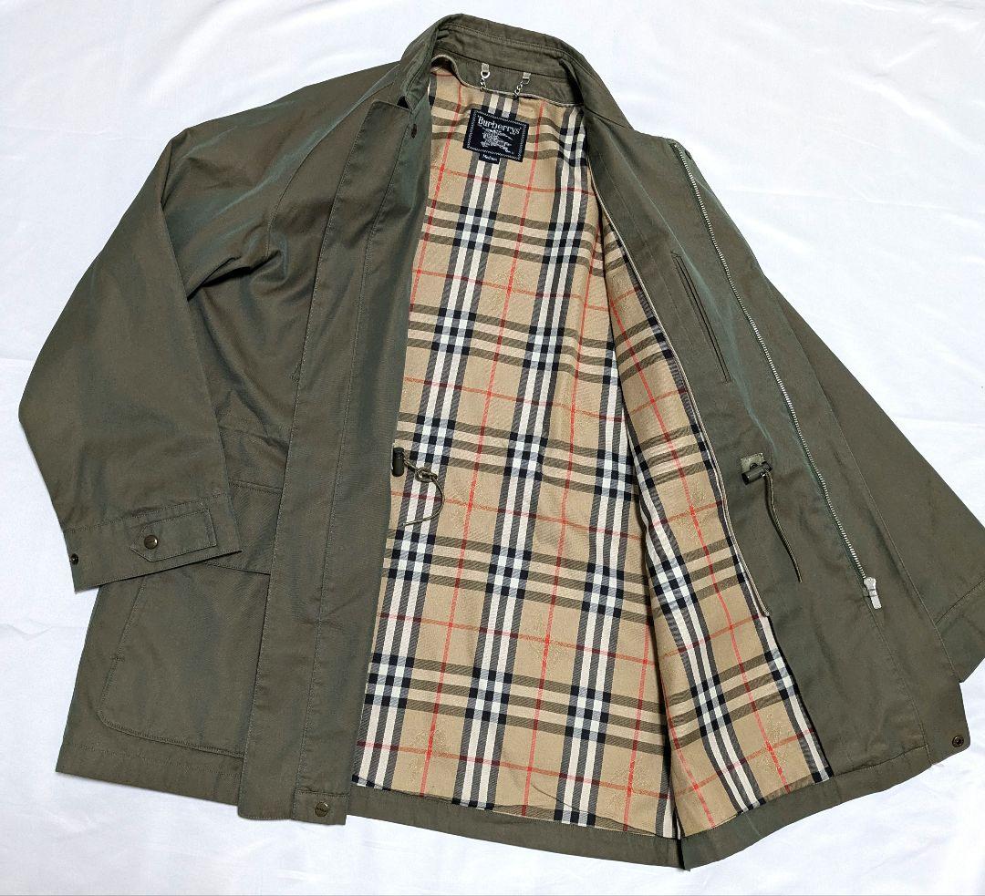 【一枚袖】【入手困難】 バーバリー ハンティングジャケット 90s 玉蟲色 美品
