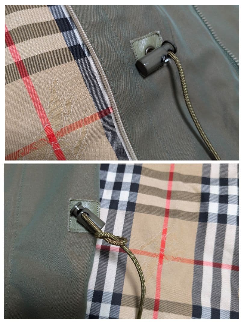 【一枚袖】【入手困難】 バーバリー ハンティングジャケット 90s 玉蟲色 美品