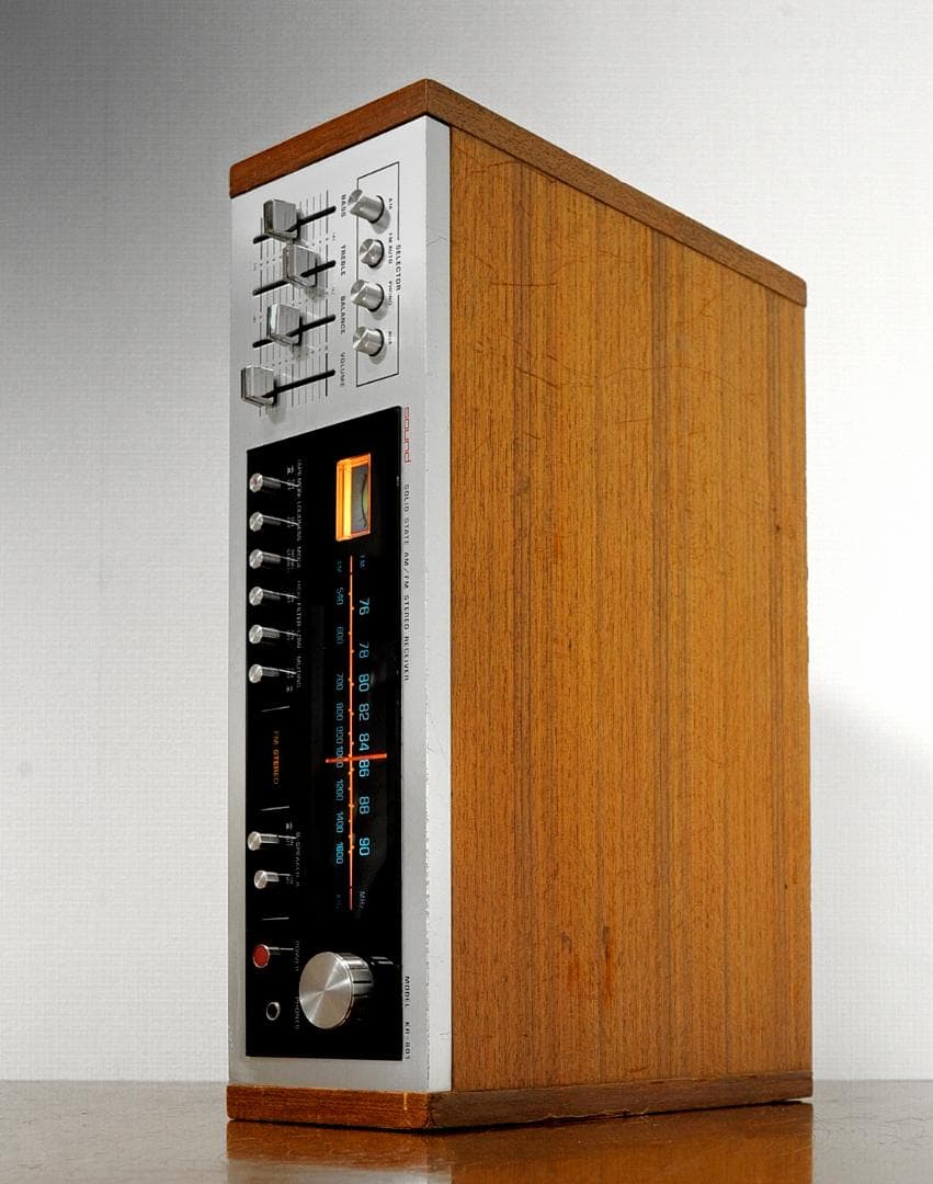 ★【動作品】SOUND KR-801 AM/FM ステレオレシーバー ♪