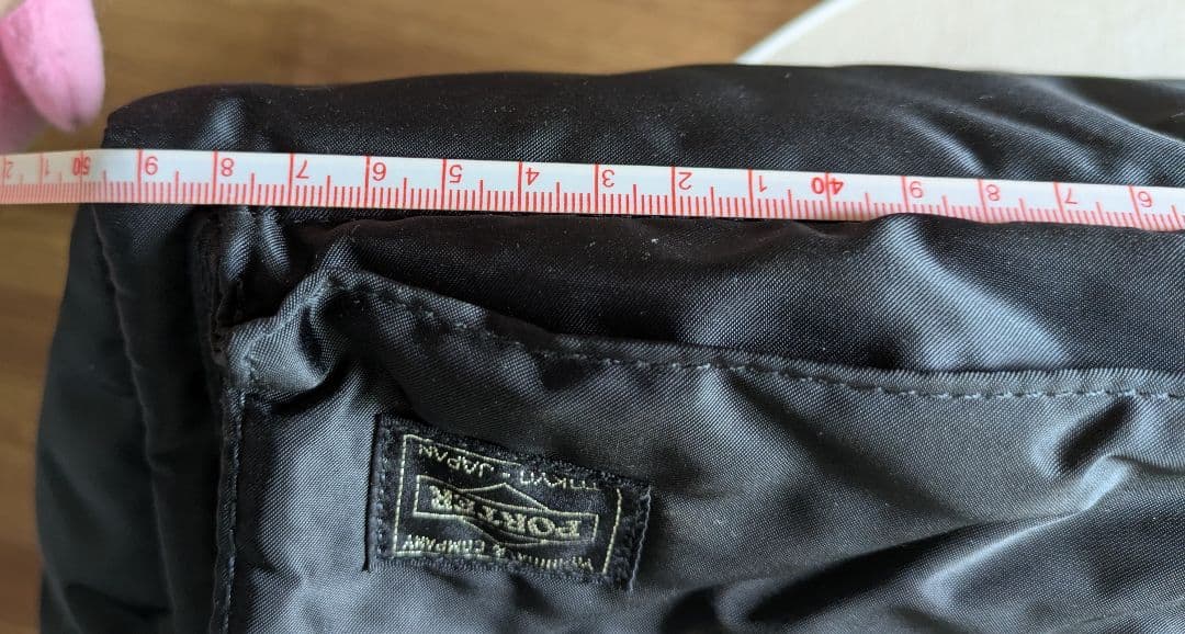 PORTER ブラックボストンバッグ