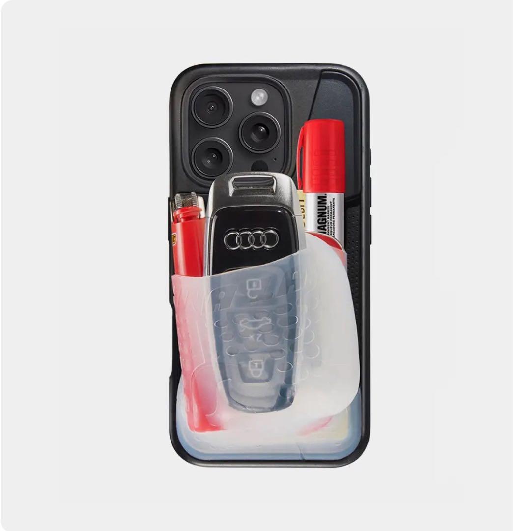 [新品]iPhone 16 Ninja Labsブラック/クリア ケース