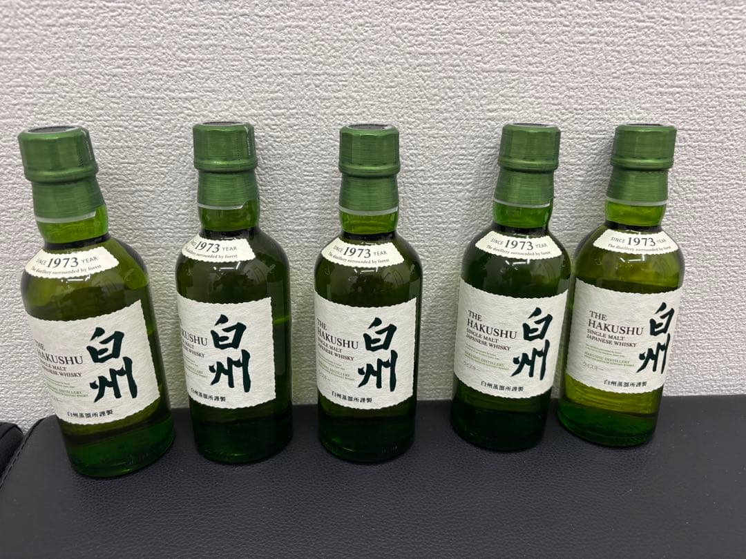 サントリー白州ウイスキー ミニボトル5本セット180ml