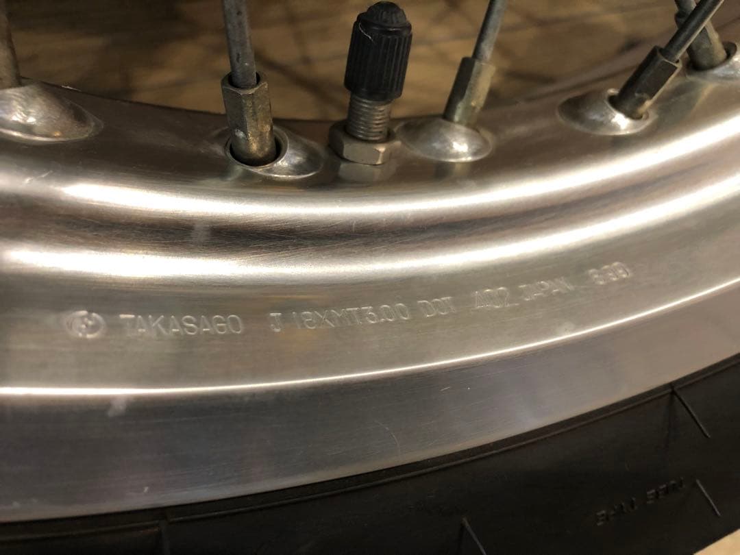 ホンダFTR223D純正リアホイールタイヤ付き⭐︎