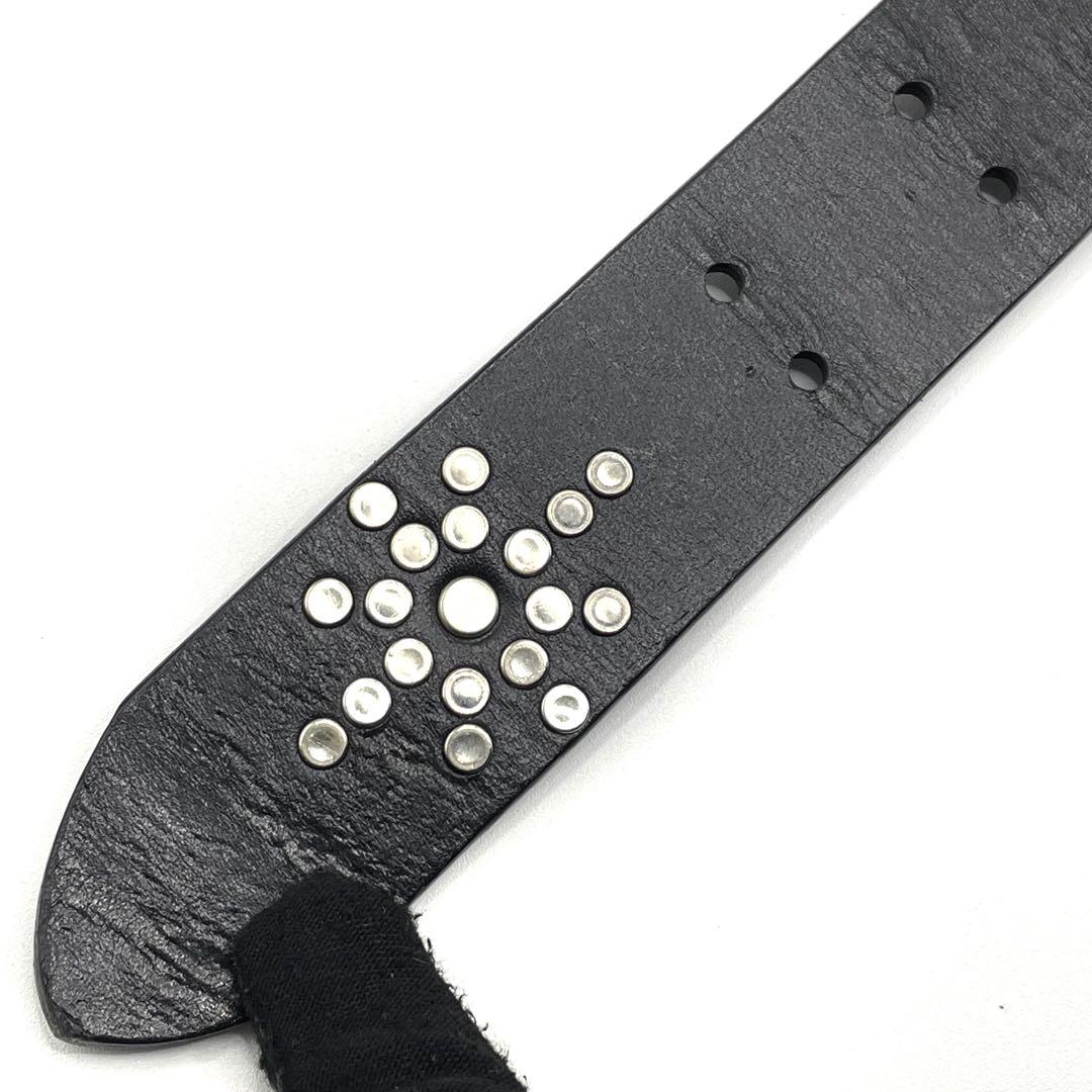 ✨希少 美品✨BURBERRY ベルト スタッズ×ハラコ y2k archive