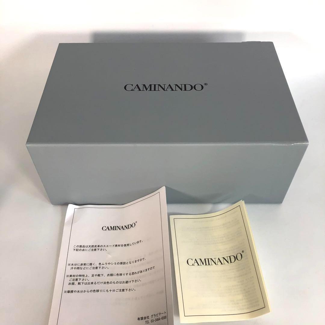 カミナンド ファー付きミュール バックル 24112W 23.5cm相当