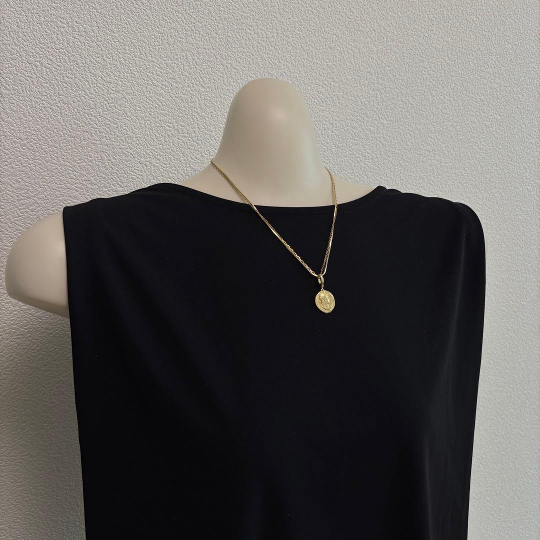 【マリハ】2連ネックレス ゴールド マルチウェイ