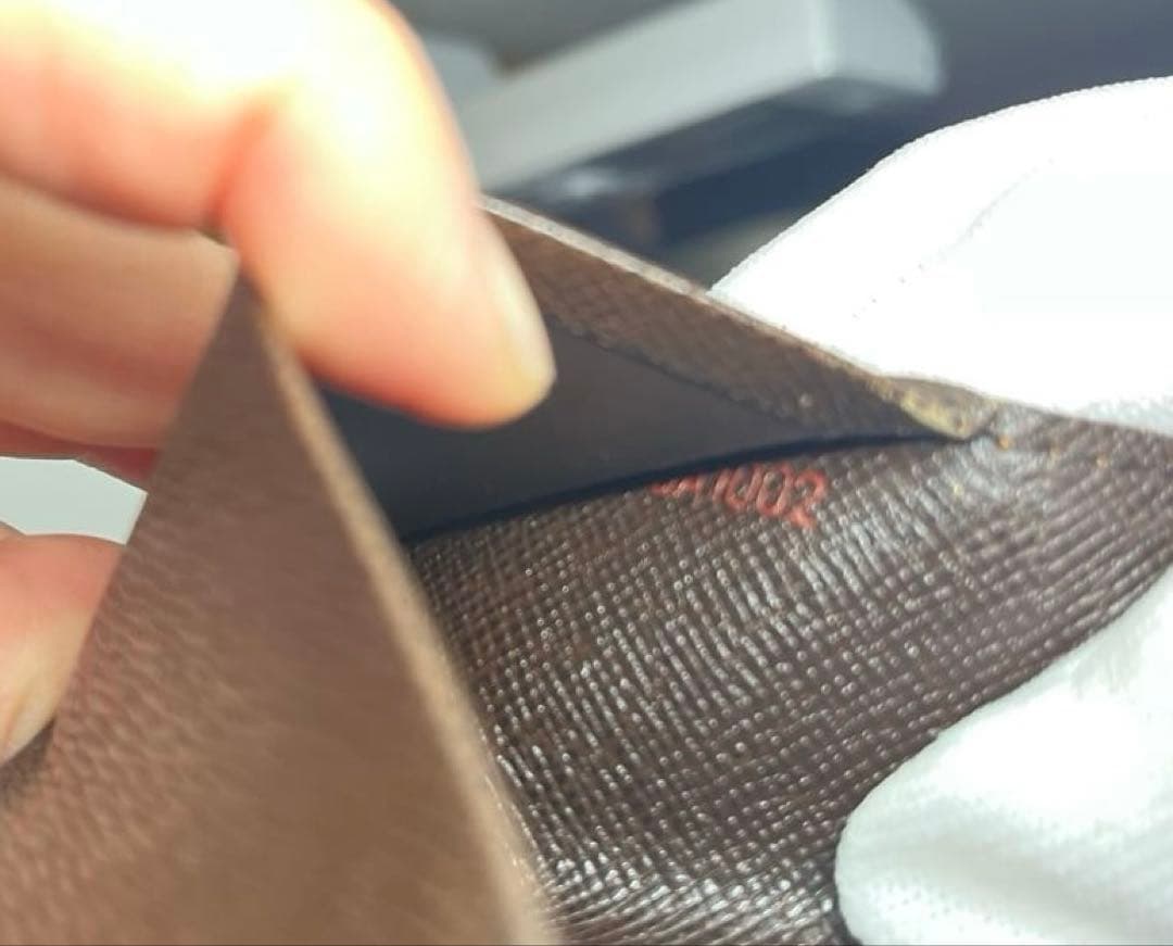 【美品・箱付き】ルイヴィトン ダミエ 名刺入れ　カードケース