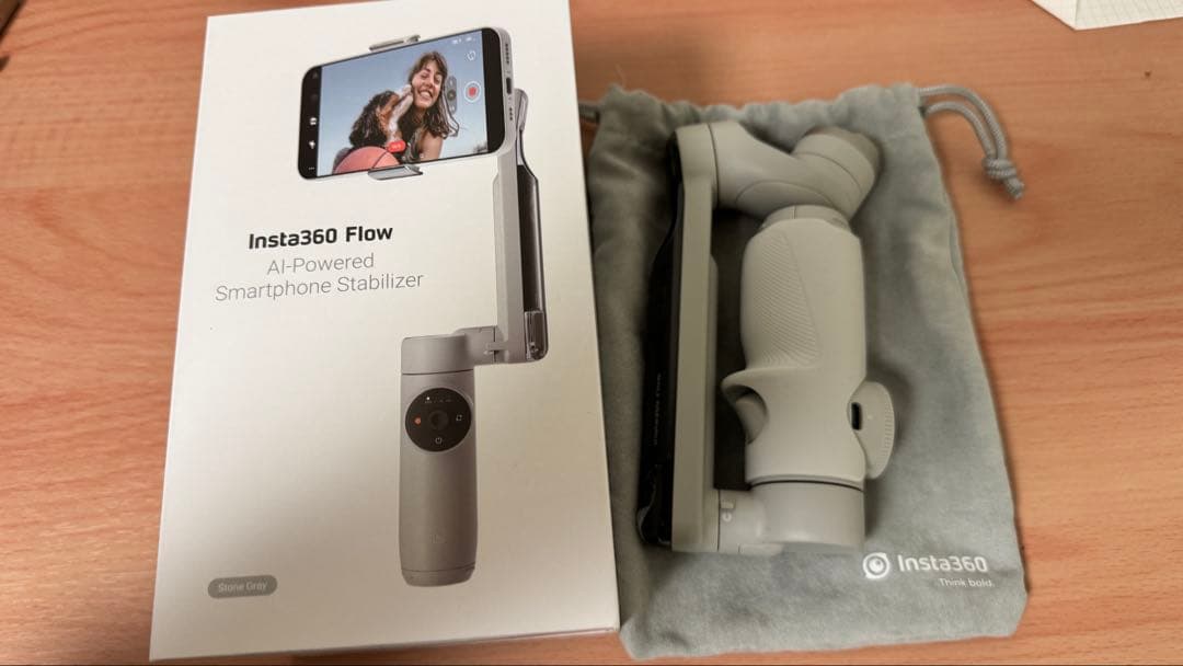 【値下げしました！】 Insta360 Flow スマートフォンスタビライザー
