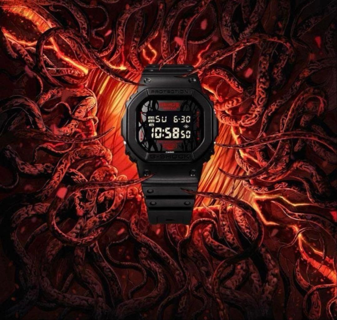 新品G-SHOCK STRANGER THINGS DW-5600STT-1JR