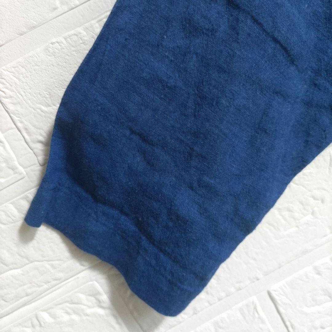 専用✨ネストローブ　アップサイクルリノ インジゴ ダイ　 チュニック 2way