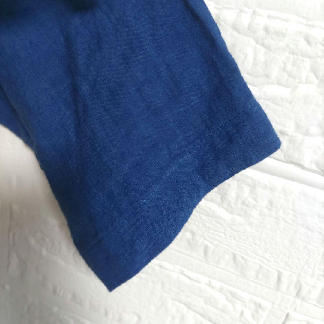 専用✨ネストローブ　アップサイクルリノ インジゴ ダイ　 チュニック 2way