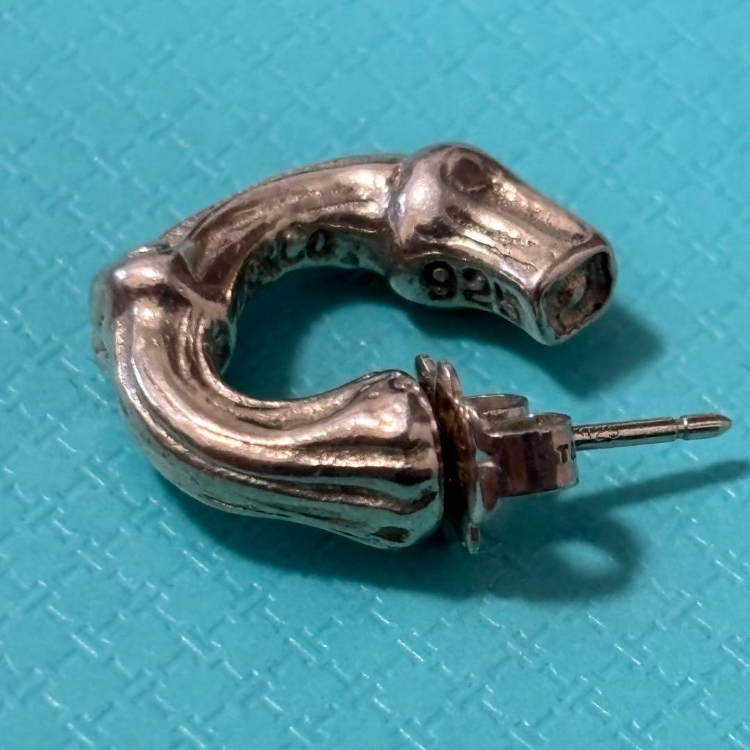 Tiffany バンブー ピアス スモール 片耳 sy925