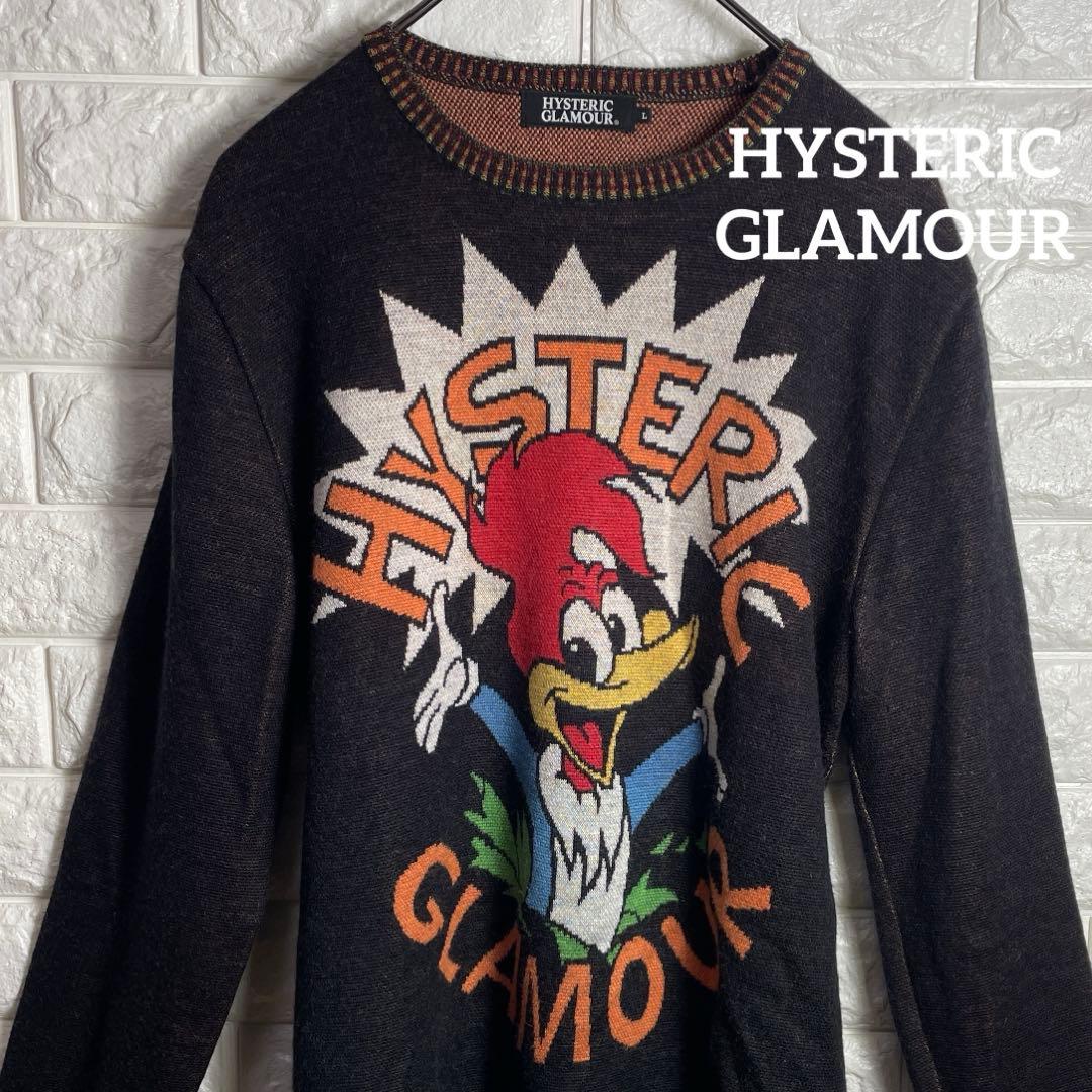 HYSTERIC GLAMOURウッドペッカーメンズニット L