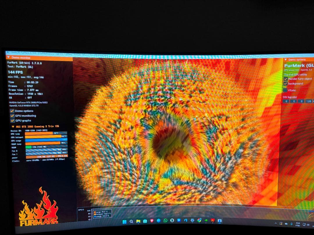 グラフィックボード・グラボ・ビデオカード MSI GeForce RTX 3080 GAMING X TRIO