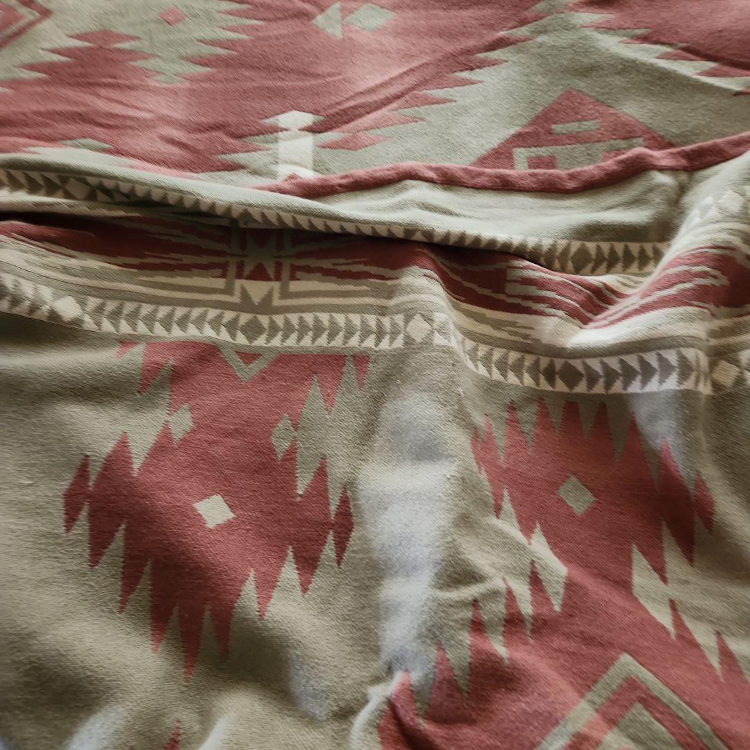 RALPHLAUREN  NATIVE大判コットンブランケット