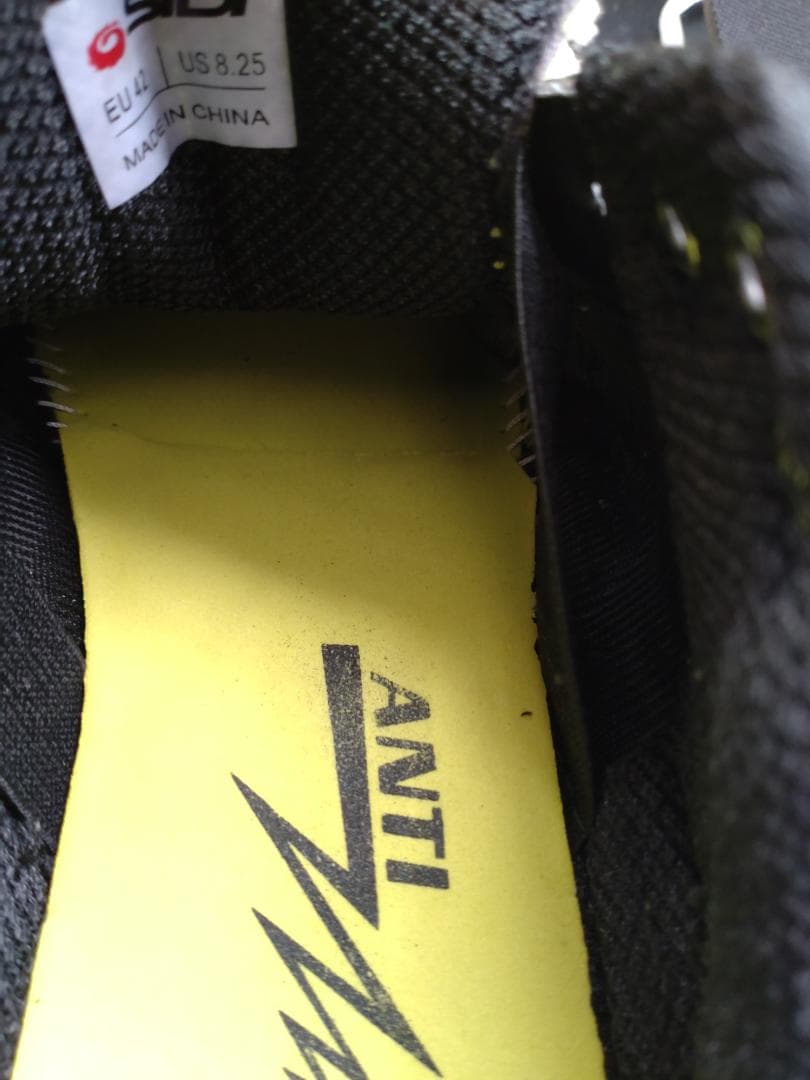 SIDIスニーカー ゴシップ GOSSIP イエロー/ブラック 42(26,5)