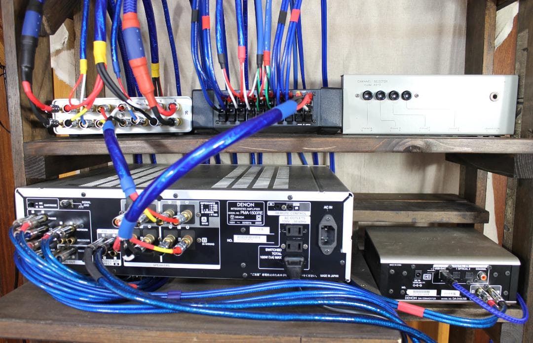 5500αゾノトーンZONOTONEスピーカーケーブル　63cm 2本