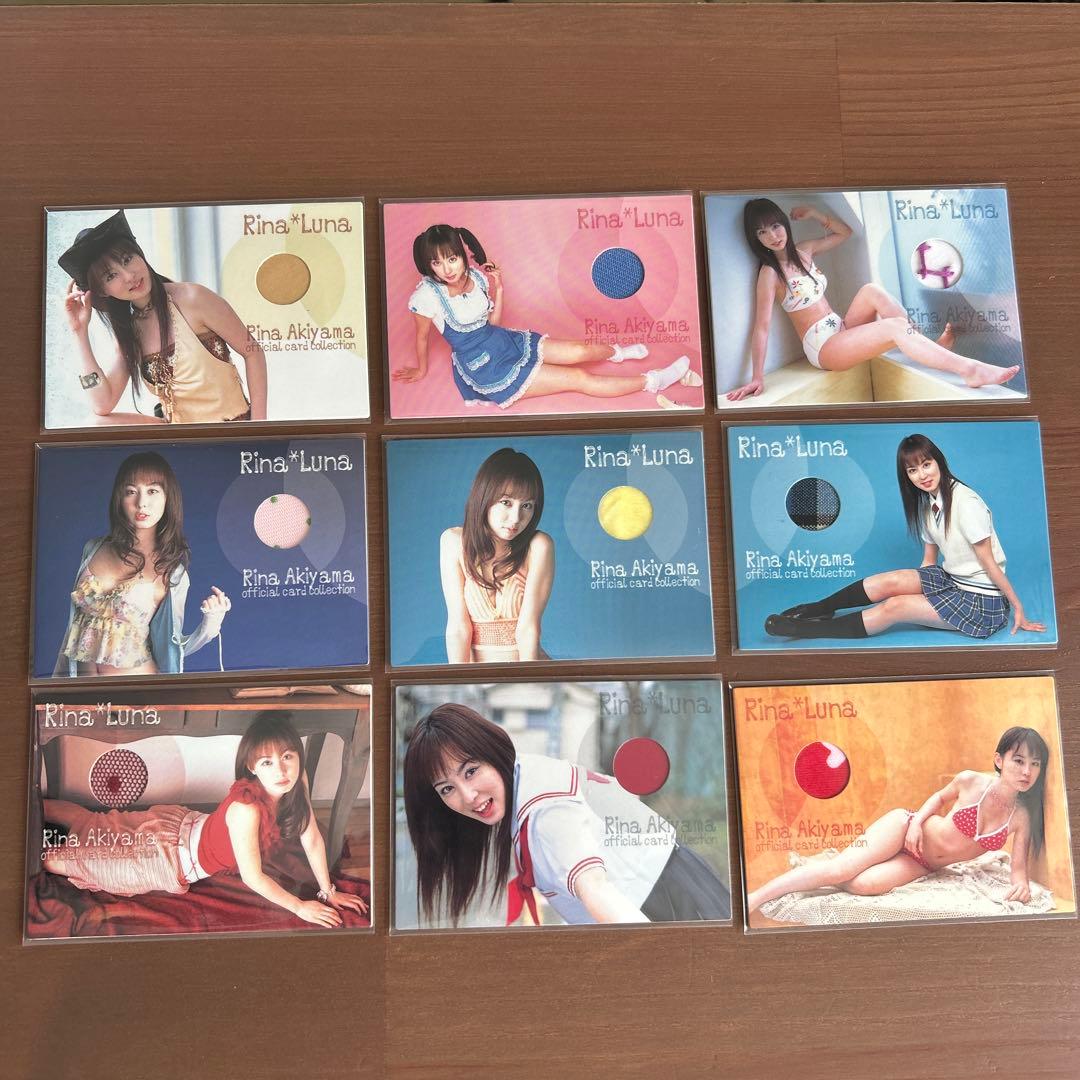 秋山莉奈　Rina Luna リナ・ルナ　コスチュームカード　9枚セット