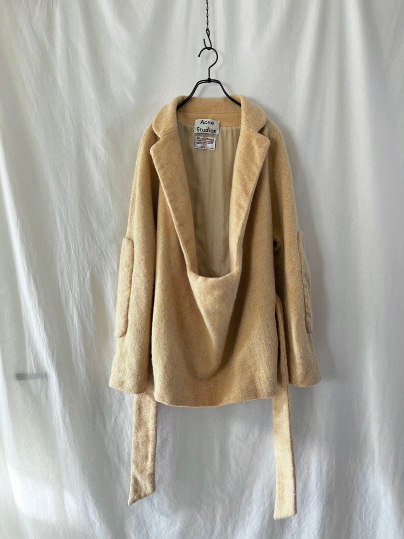 AcneStudios×HarrisTweedアクネ ハリスツイードコラボコート