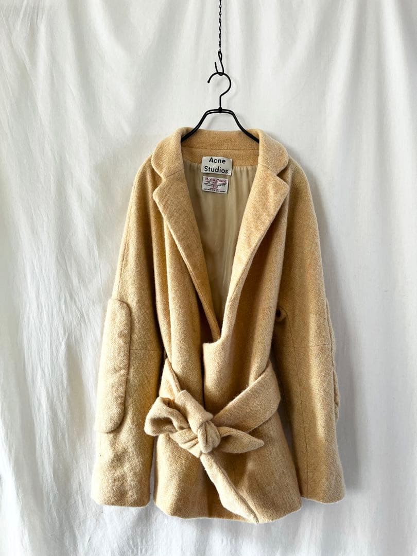 AcneStudios×HarrisTweedアクネ ハリスツイードコラボコート