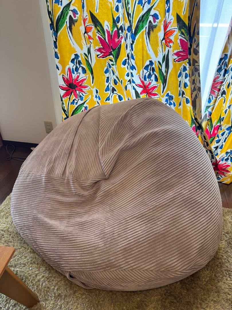 Vetsak フェトサック M コーデュロイ ビーズクッション プラチナ