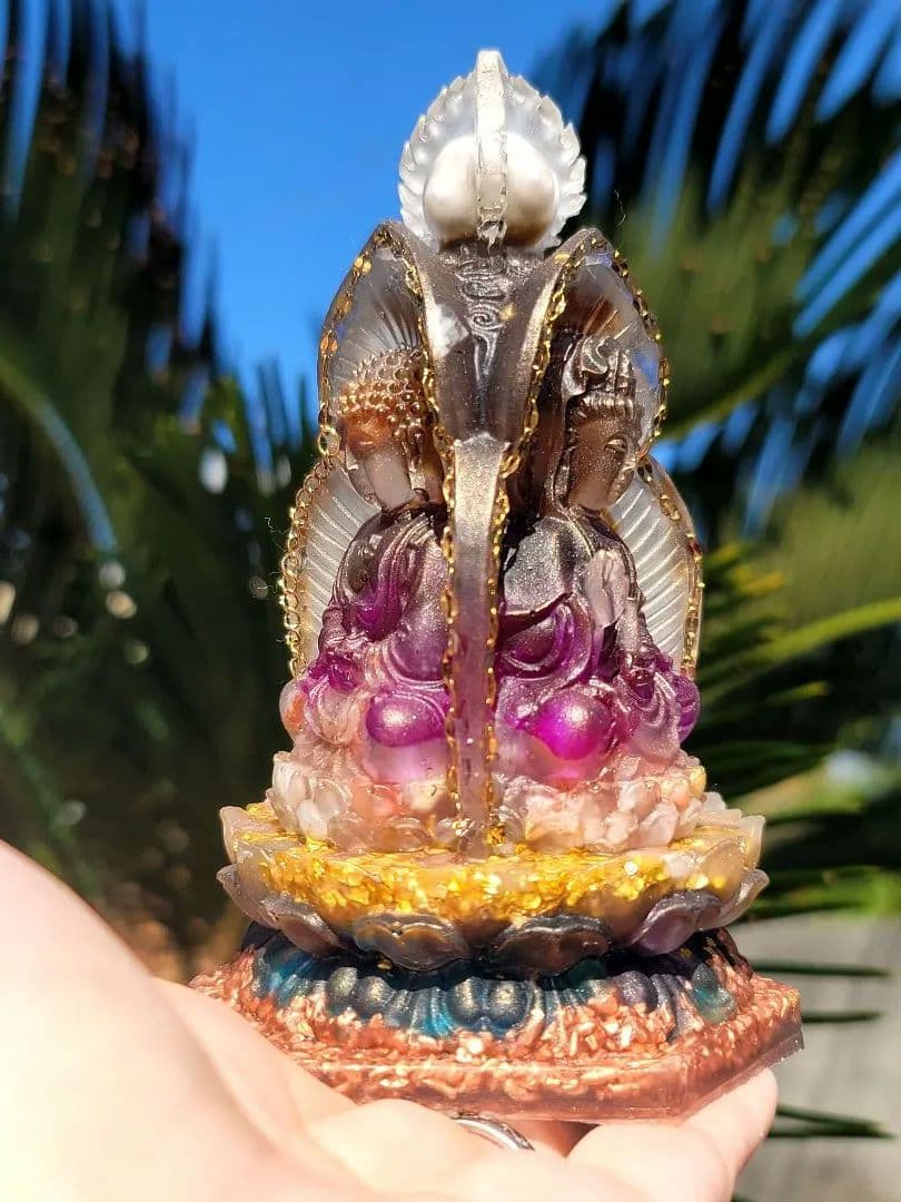 お察し観音　願い想いオルゴナイト