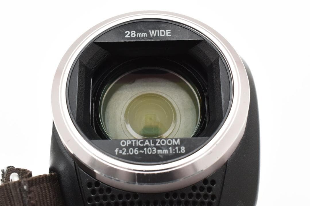 動作品　パナソニック HDビデオカメラ V360MS 16GB 90倍ズーム