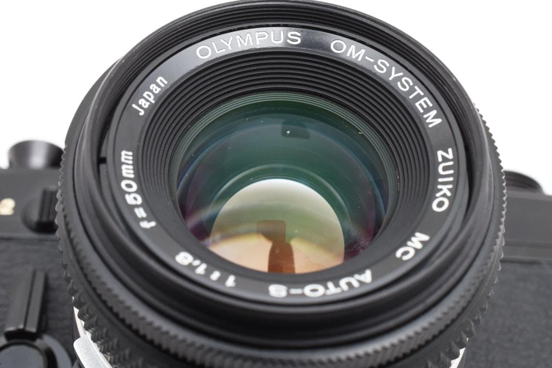 フィルムカメラ Olympus OM-2 Black + F.ZUIKO 50mm F/1.8