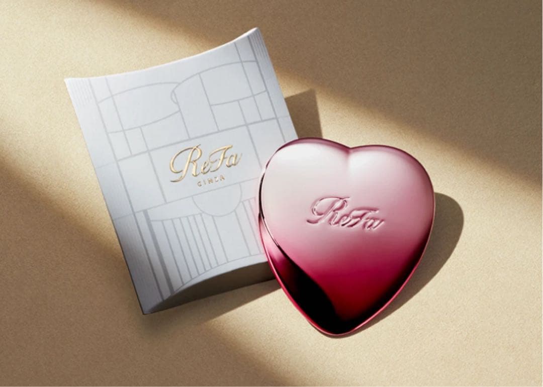 ReFa ハートミラー 銀座 旗艦店　非売品 HEART MIRROR 赤 限定