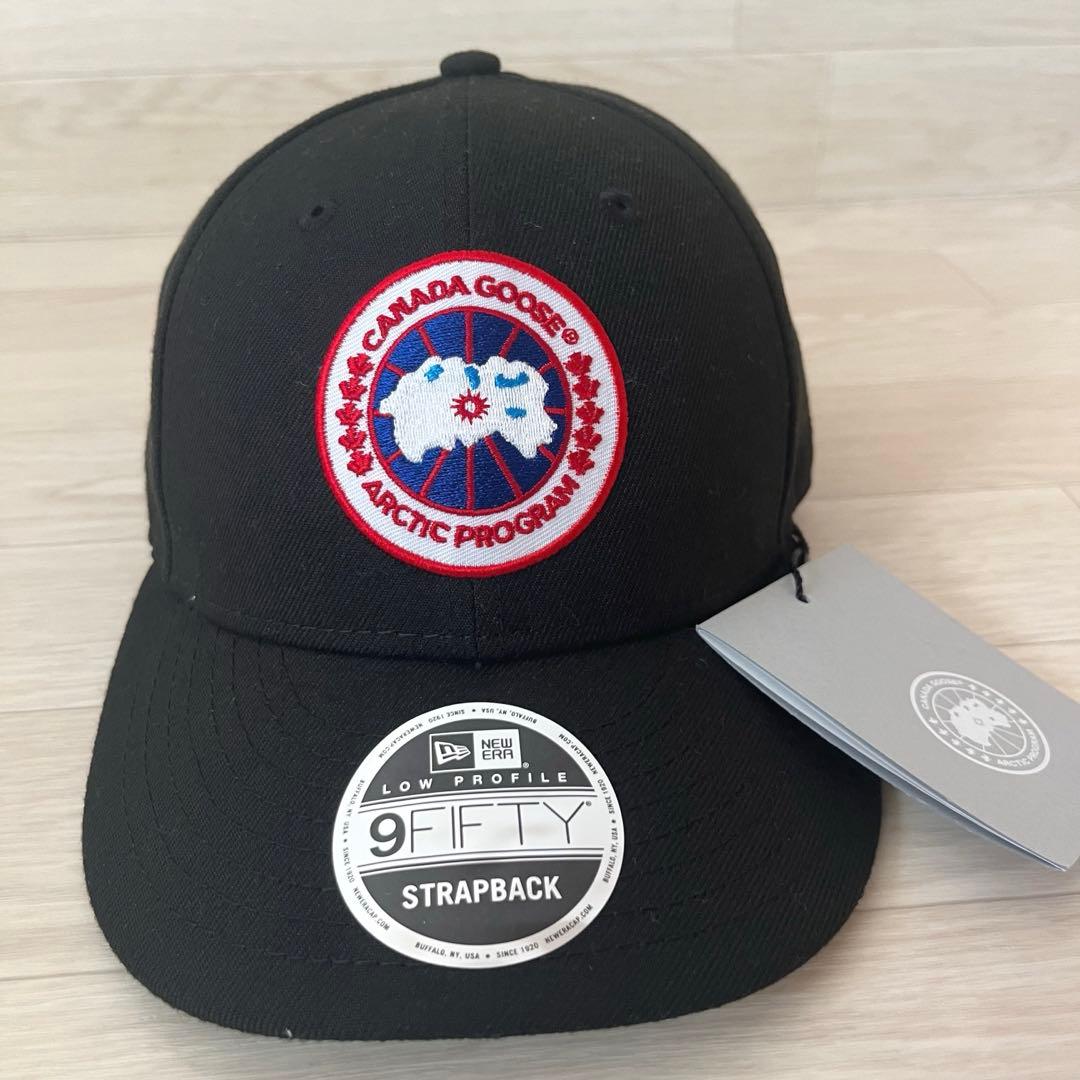 【未使用品】 カナダグース × ニューエラ コラボキャップ