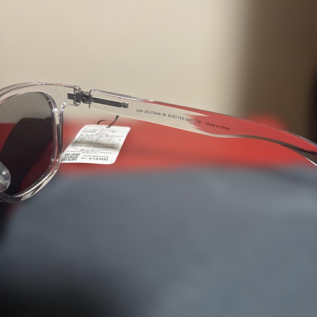  peak×JINS クリア サングラス ケース付き