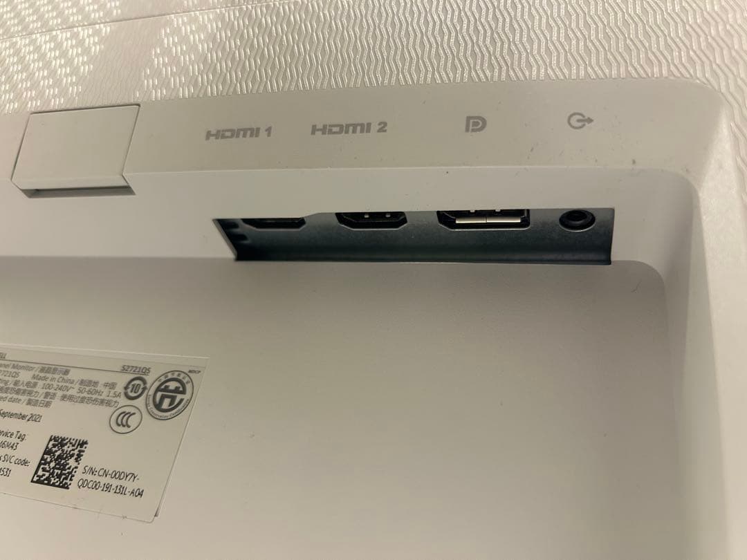 DELL S2721QS 27インチ 4Kモニター　非光沢