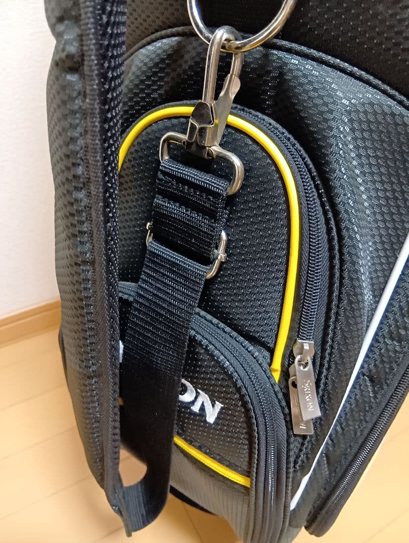 ゴルフバッグ キャディバッグ Srixon スリクソン ホワイト ブラック