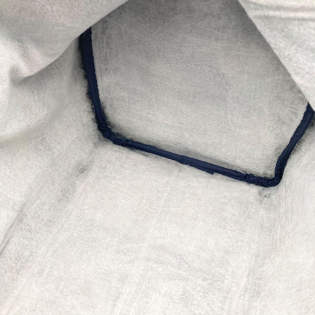 良品848 バーバリー 2way ボストンバッグ 大容量 ネイビー ヴィンテージ