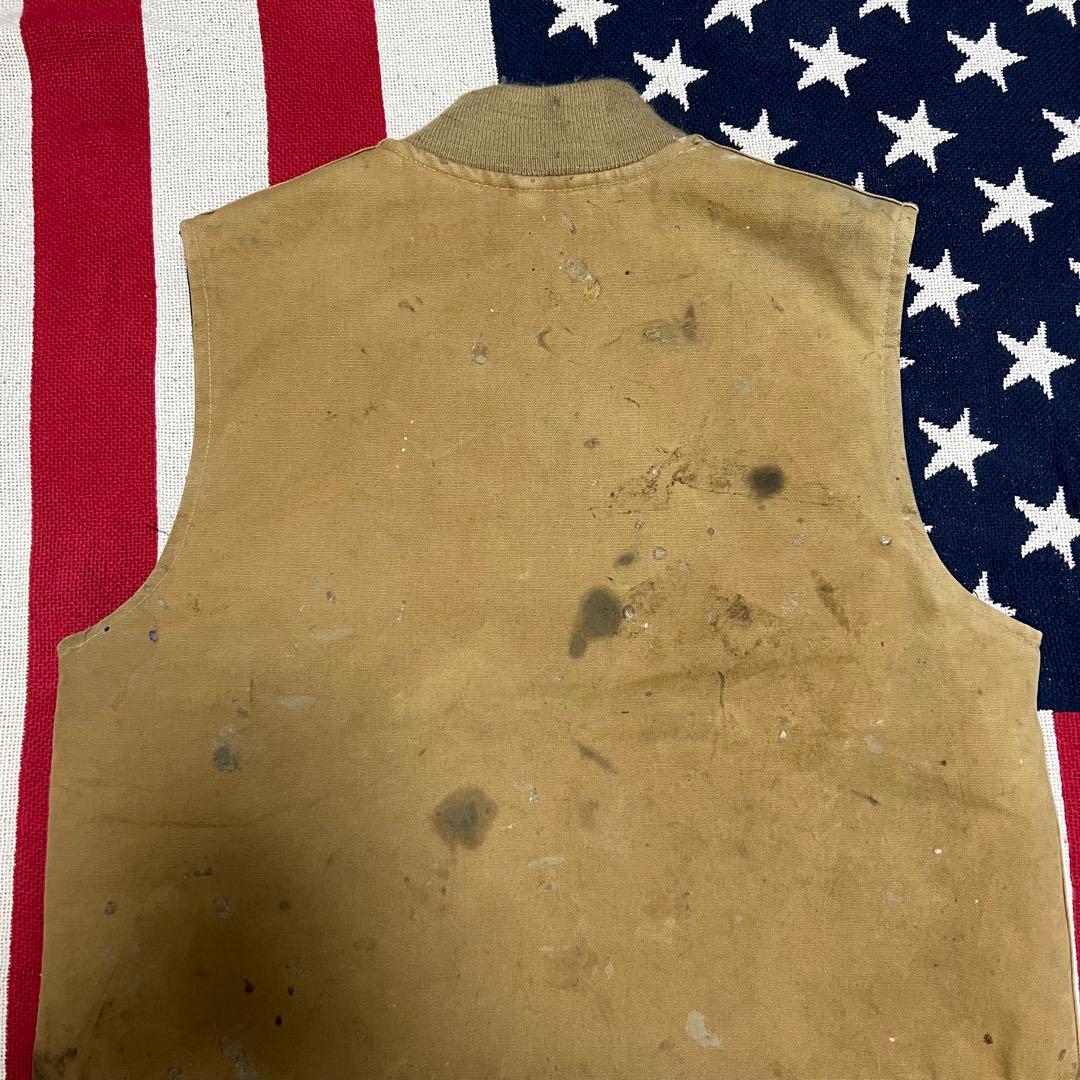 90s カーハートCarhartt ダッグベスト USA製　ヴィンテージ