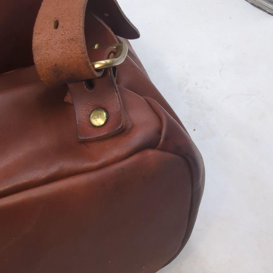 美品 スロウ SLOW ダブルオイル リュック レザー ブラウン バックパック