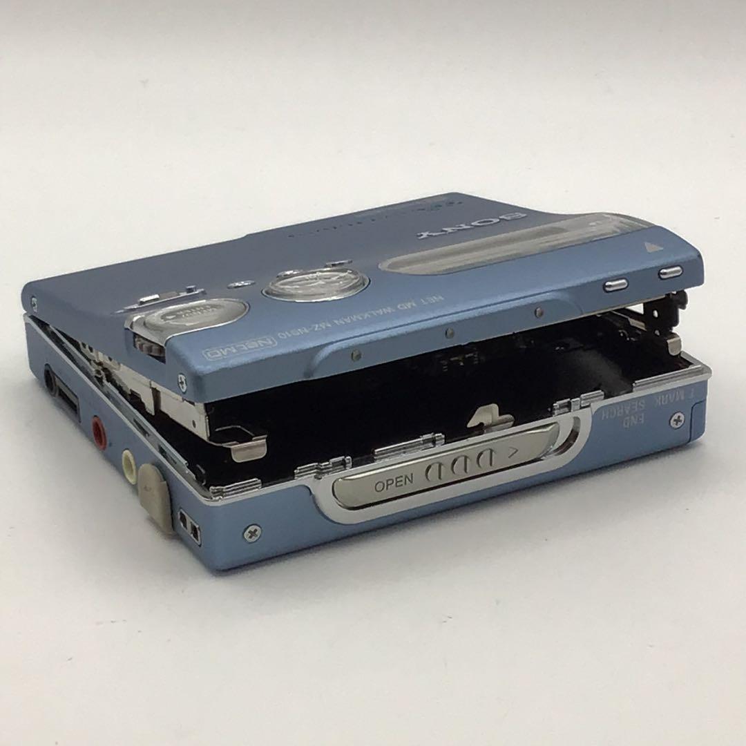SONY MZ-N910 MD WALKMAN ソニー MDウォークマン ブルー
