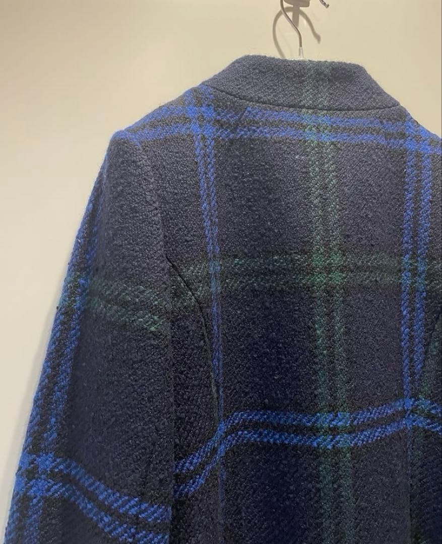Yorkland チェック柄ロングコート