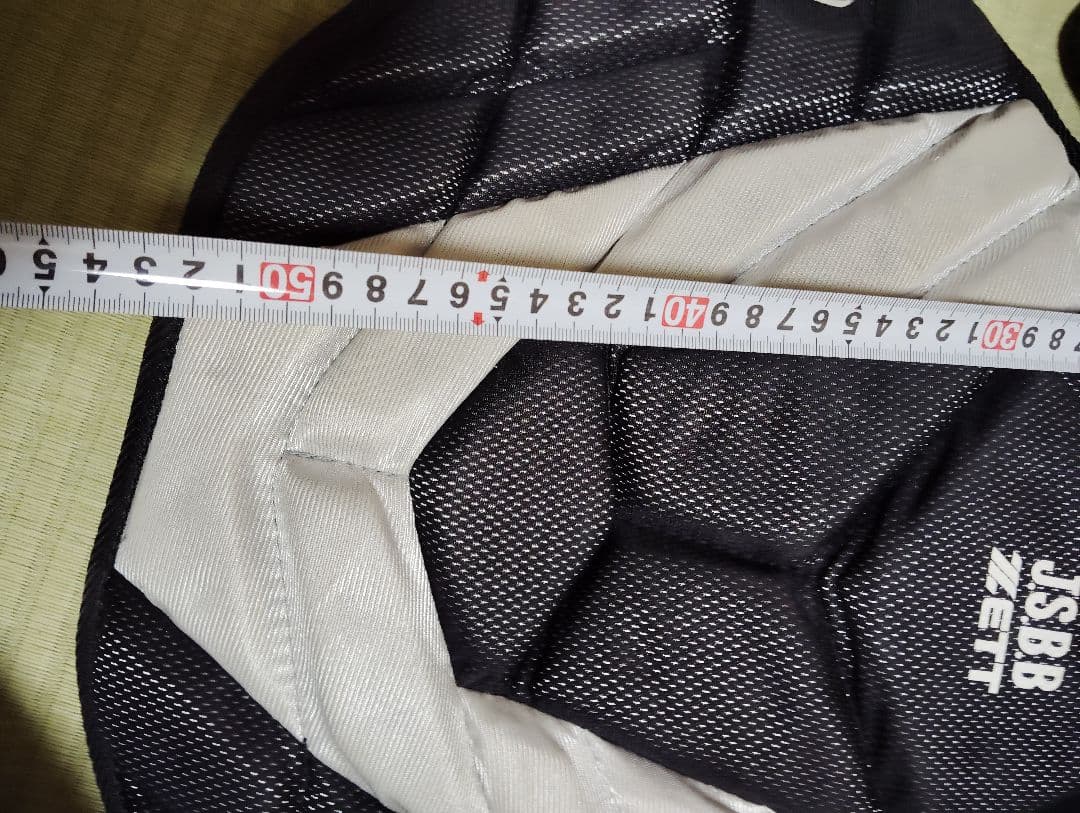 ZETT JSBB キャッチャープロテクター ブラック/ホワイト