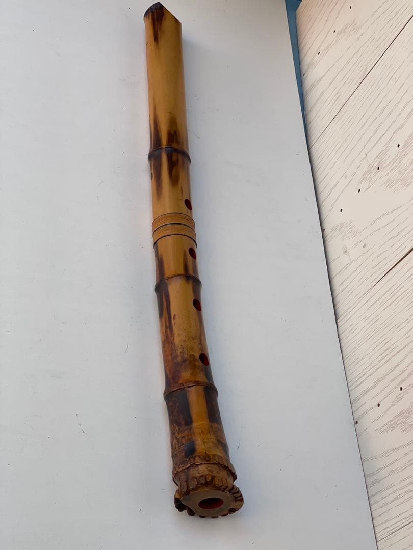 尺八 本体 竹製 松下深水