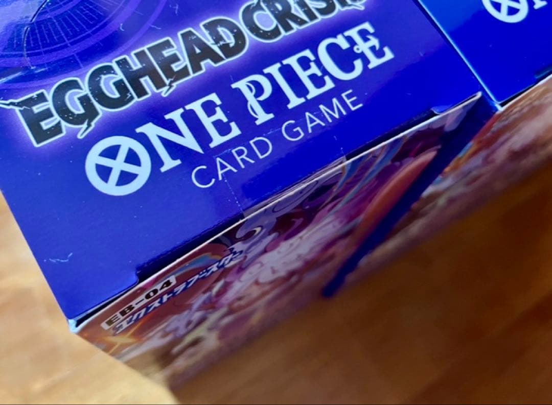 【未開封テープ付き4箱】エッグヘッド クライシス ワンピースカードゲーム