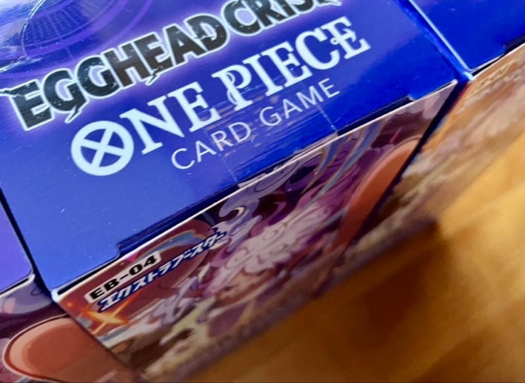 【未開封テープ付き4箱】エッグヘッド クライシス ワンピースカードゲーム