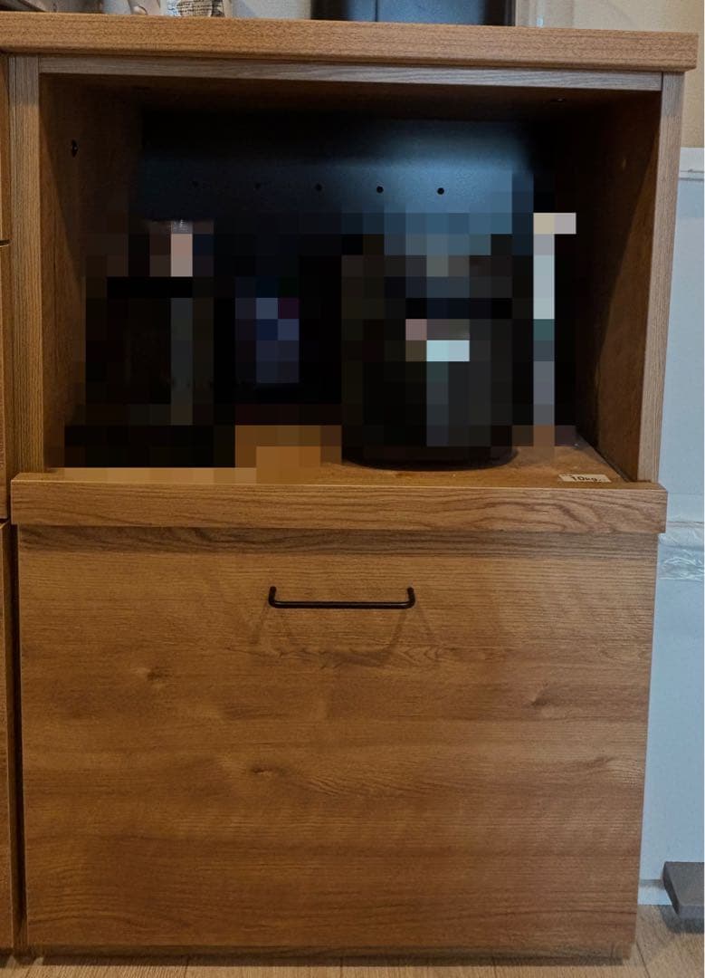 送料込み【大川家具/日本製】キッチンカウンター 120 北欧 キッチン収納 国産