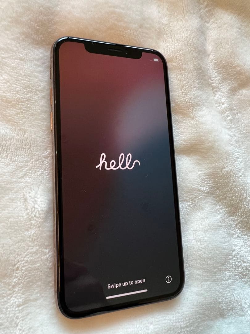 iPhoneXs☆256Gローズゴールド80%iOS最新美品修理履歴無し