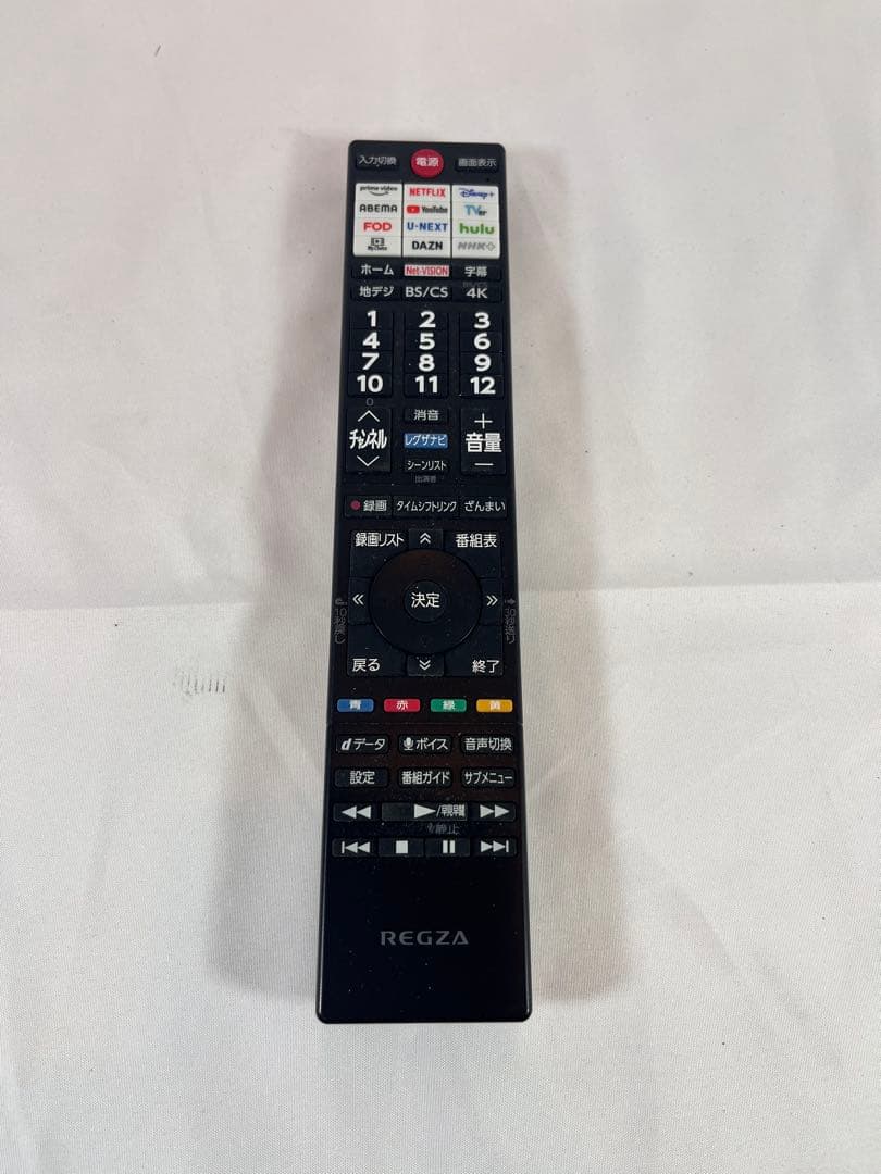 ④ REGZA 液晶テレビ　43Z670N 通電確認済　25年製