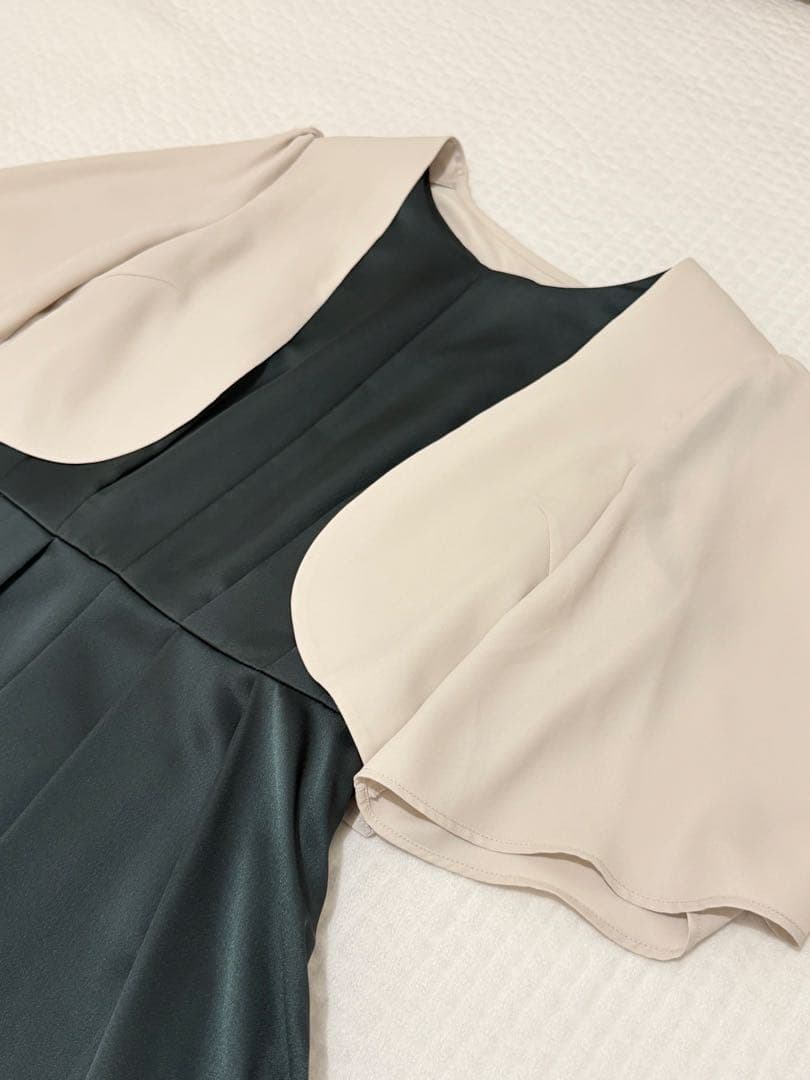 【ボレロセット】エメ　グリーンドレス　Mサイズ