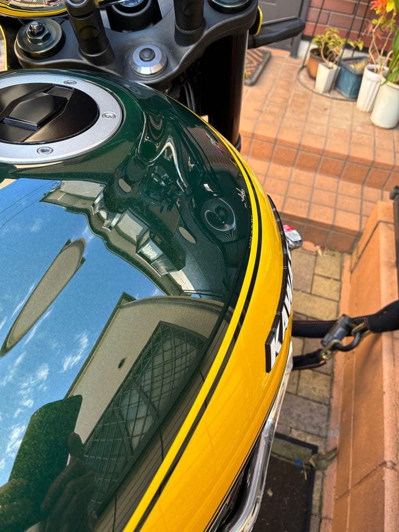 KAWASAKI z900rsイエローボールエディション 燃料タンク