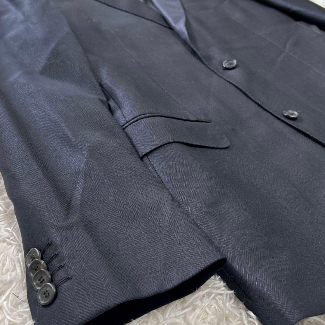 美品 ヴェルサーチ Versace セットアップスーツ ダークブルー